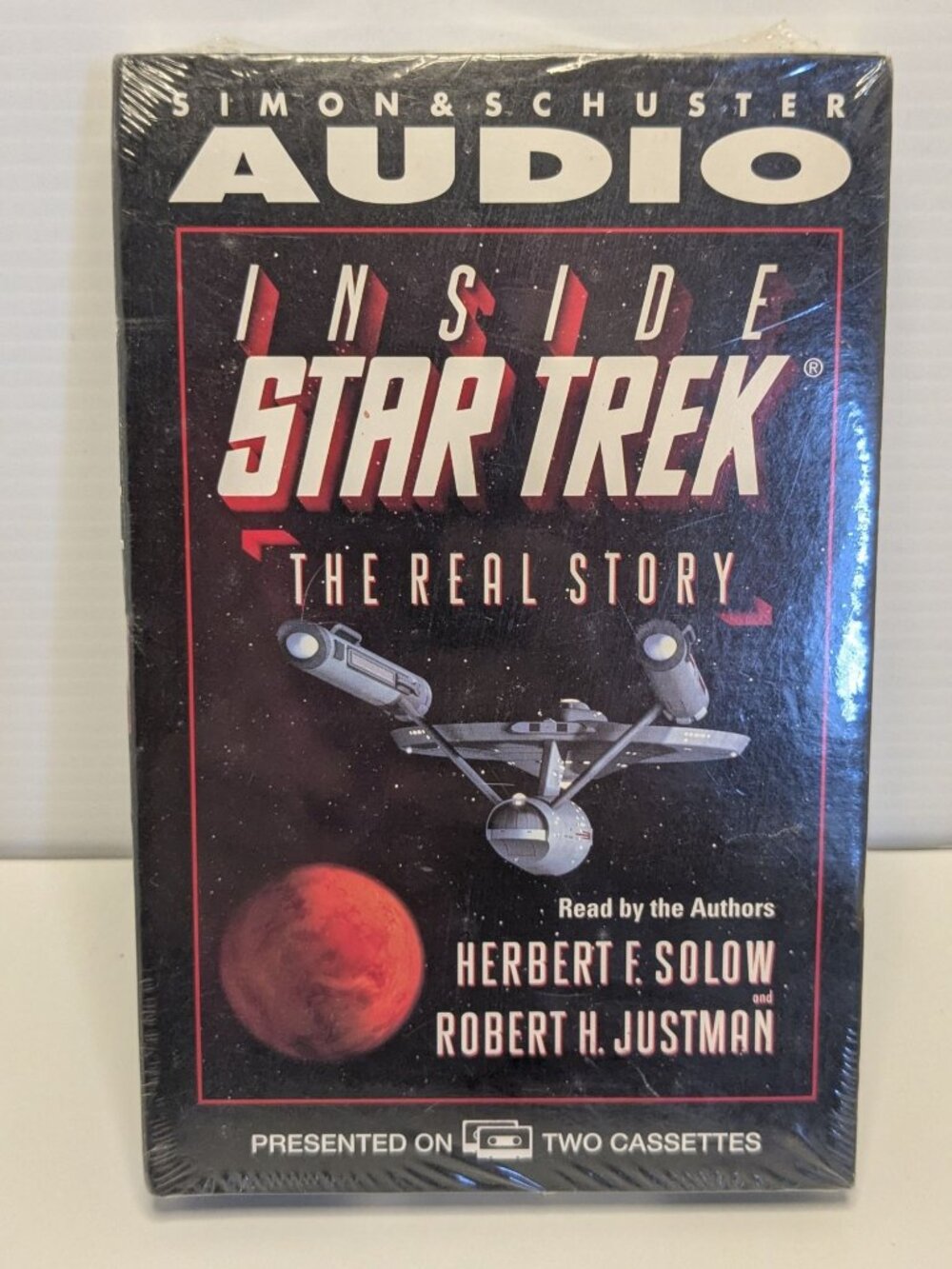 Inside Star Trek: The Real Story Audio Cassette Set 1996 Simon & Schuster New